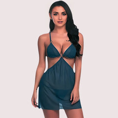 Sheer Babydoll Nightdress for Women Snazzyway
