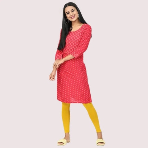 Ankle-Length Cotton Leggings for Women Snazzyway