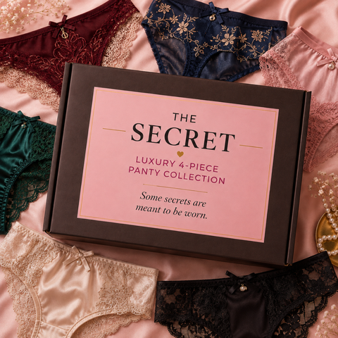 The Secret — Luxury 4-Piece Panty Collection