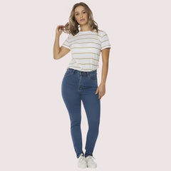 Chic Fit Noir Elegance Skinny Jeans Snazzyway