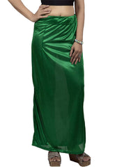 Indian Saree Shining Solid areas for silk Slips Skirt For Her. snazzyway