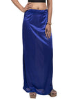 Indian Saree&#39;s Petticoat for Women Silk Satin Underskirt Solid Inner Wear snazzyway