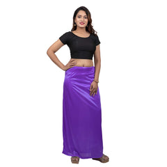 Indian Silk Saree's Satin Petticoat for Women snazzyway