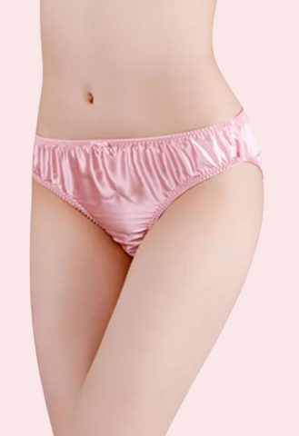 French Daina Luxury Silk Panties Cheeky Bow Gift Box Snazzyway