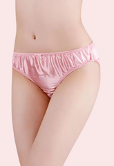 French Daina Luxury Silk Panties Cheeky Bow Gift Box Snazzyway