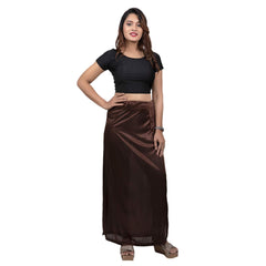 Ladies' Glossy silk Ethnic Slip snazzyway