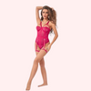 Lovely Sensual Lace Teddy Lingerie Set snazzyway