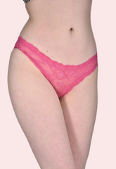 Exclusive French Daina Lace Tanga Panties Luxury Gift Box Snazzyway