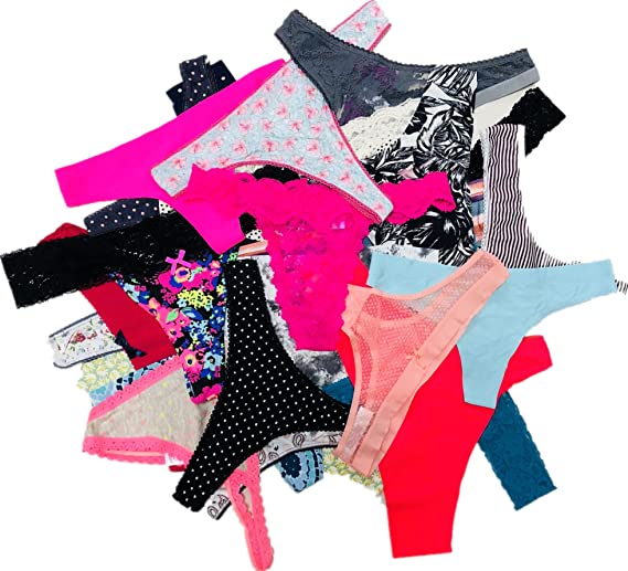7-Pack of Stylish Thongs in Assorted Designs snazzyway