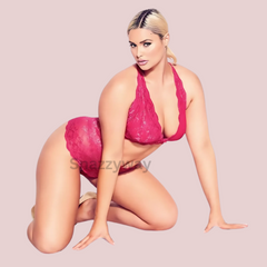 Moss Luxe Plus Size Bralette Snazzyway