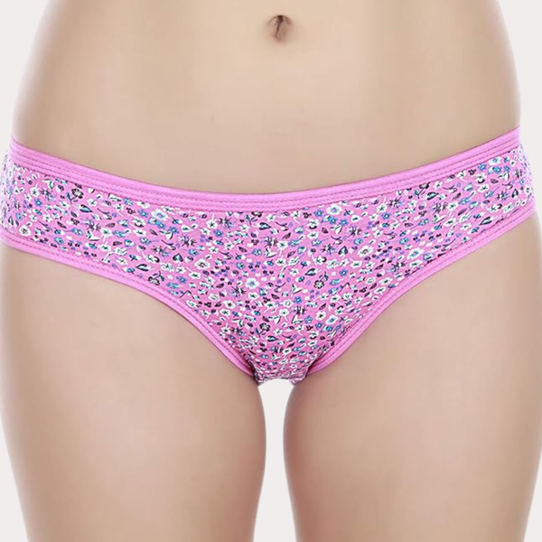 PK-24 Floral Print Everyday Comfort Briefs – Assorted Snazzyway