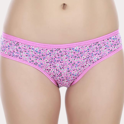PK-24 Floral Print Everyday Comfort Briefs – Assorted Snazzyway