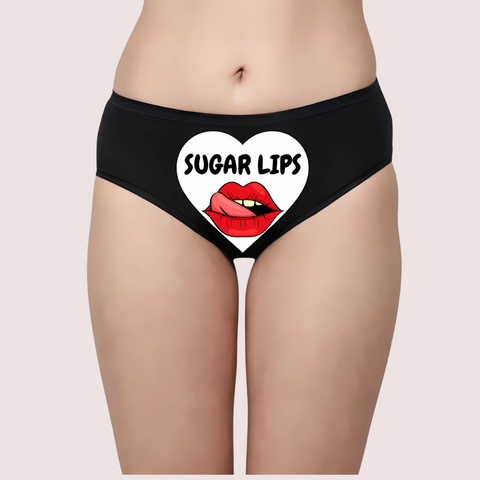Sugar Lips-Coated Whispers Custom Panty Snazzyway