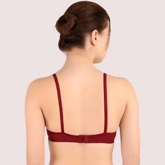 Women T-Shirt Lightly Padded Bra Snazzyway