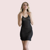 Plus Size Sheer Nightwear in Black for Women snazzyway