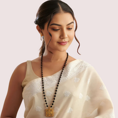 Classic Onyx Charm Necklace Snazzyway