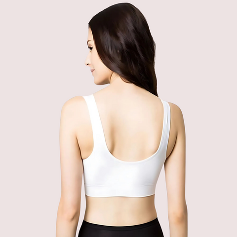 Fashionable Cutout Sports Bra for Young Athletes Snazzyway