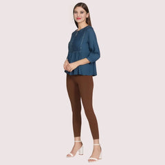 Daily wear Stretchy Ankle Leggings for Women Snazzyway