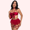 Seductive Hollow-Out Lingerie Set for Honeymoon snazzyway
