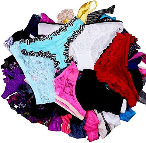 Pk of 8: Variety Women G-String Thong Panties snazzyway