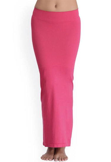 Sexy Pink Sliming Saree Shapewear snazzyway