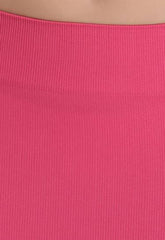 Sexy Pink Sliming Saree Shapewear snazzyway