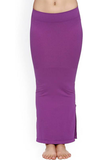 Sexy Purple Sliming Saree Shapewear snazzyway