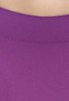 Sexy Purple Sliming Saree Shapewear snazzyway