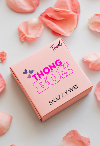 ♥Snazzyway Thong Panties Trial box snazzyway