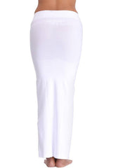 Sexy White Petticoat Saree Shapewear snazzyway