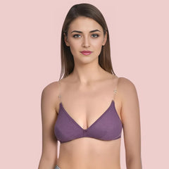 Bliss Wear Non-Wired Padded Bra Essentials – 6 Pack Snazzyway