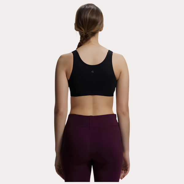 Pack of 2 Women’s Sports Bras – Sleeveless Racerback Comfort Bras Snazzyway