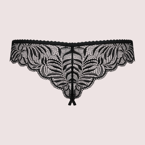 Crotchless Thong Open Fanatical Lingerie Snazzyway