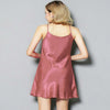 Women Satin Camisole Vest Dress snazzyway