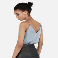 Effortlessly Chic Satin Classic Camisole snazzyway