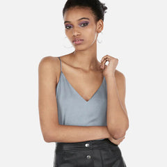 Effortlessly Chic Satin Classic Camisole snazzyway