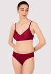 Comfortable Cotton Bra &amp; Panty Set for Women snazzyway