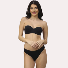 Casual Cotton Comfort Bra Panty Set snazzyway