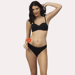 Casual Cotton Comfort Bra Panty Set snazzyway