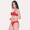Padded Cotton Bra Panty Set for a Seductive Look snazzyway