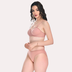 Padded Cotton Bra Panty Set for a Sexy You snazzyway