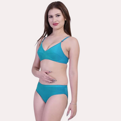 Women's Non-Padded Bra Panty Set snazzyway