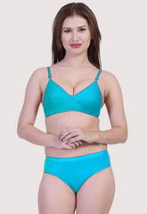 Women's Non-Padded Bra Panty Set snazzyway