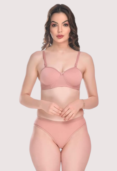 Padded Cotton Bra Panty Set for a Sexy You snazzyway