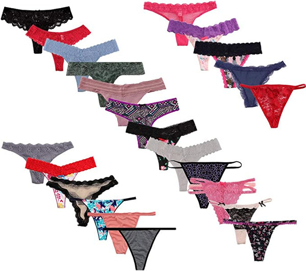 (Pk of 8) Everyday Hipster Panties for Women snazzyway