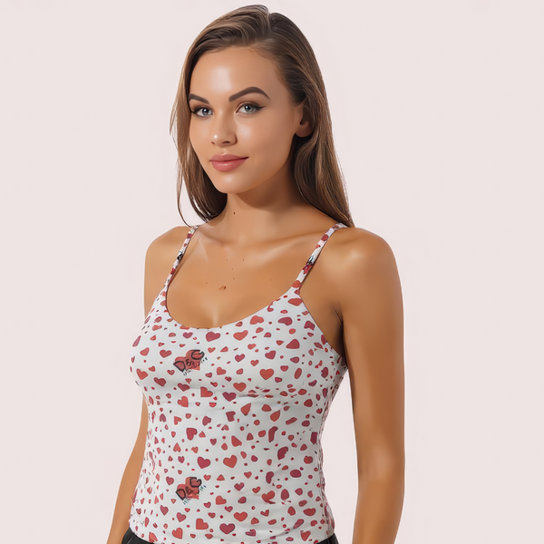 Sweetheart Spaghetti Strap Camisole Velvette Intimates