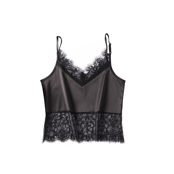 Satin & Lace Fantasy Camisole for Women's snazzyway