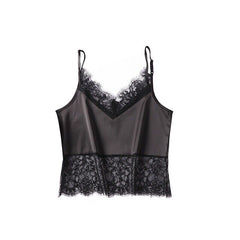 Satin & Lace Fantasy Camisole for Women's snazzyway