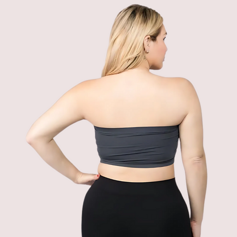 2-Pack Sexy Tube Bandeau Bra Tops for Women Snazzyway