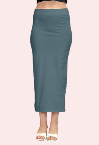 French Daina Cotton Blend Saree Shapewear Snazzyway